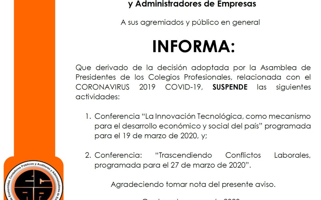 Información Importante: