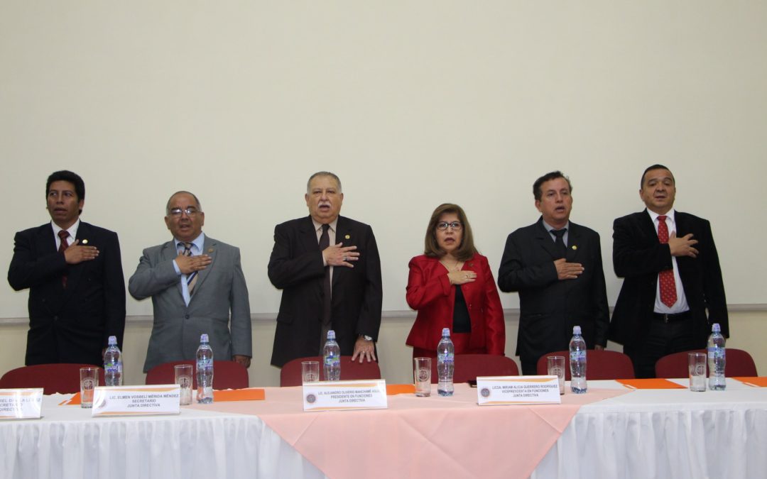 Acto de Juramentación de Nuevos Colegiados 15.02.2019