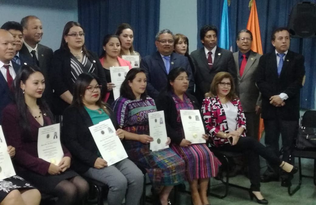 JURAMENTACIÓN SUBSEDE CHIMALTENANGO DICIEMBRE 2018