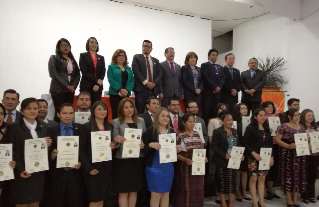 Juramentación Subsede Huehuetenango Diciembre 2018