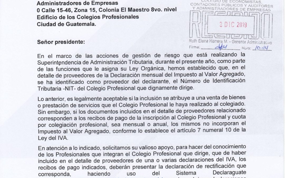 Información Importante -SAT-